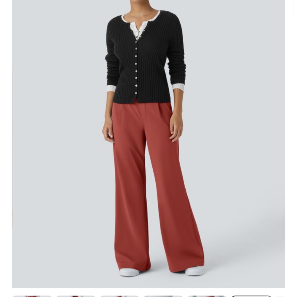 Halara Flex DayStretch High Waisted Pocket Work Flare Pants